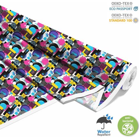 TESSUTI DECORATIVI PER ESTERNI OXFORD - Motivo Geometrico I DX3591 (1/5)