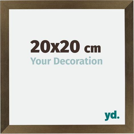 yd. - Cadre photo 20x20 - Bronze Decor - MDF - Mura