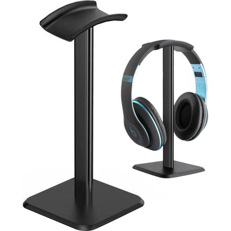 Support pour casque audio, support amovible avec revêtement antidérapant en TPU (1/5)