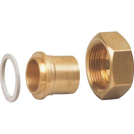 Banides Raccorde recto 3/4" 22 metálico cobre