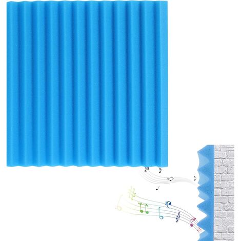 Panneaux Acoustiques d'Isolation Phonique, Mousse Anti-Bruit Réduisant le Bruit - Barrière Sonore Murale, Panneau Acoustique Ignifuge, Absorbant les Sons pour Salle de Conférence (1/5)