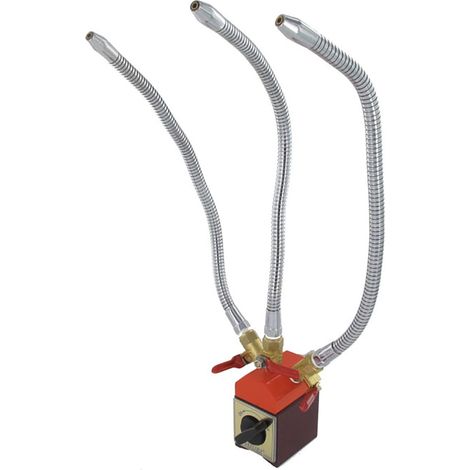 Tuyaux de refroidissement en métal à 3 voies sur base magnétique Vertex VMH-65