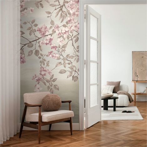 A.S. Creation Fototapete 8.80 x 0.53 m Livingwalls Florale Tapete Beige 791448 Äste CosmoLiving by Cosmopolitan (1/3)