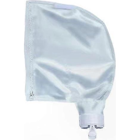 Weißer Filterbeutel für Poolreiniger, 2er-Pack, kompatibel mit den Modellen 280 und 480, Reißverschluss, Abmessungen 34x23 cm. (1/4)