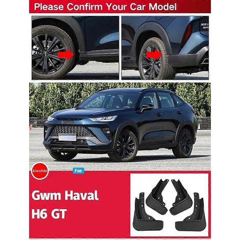 Schmutzfänger für Great Wall Haval H6 GT 2022 2023 – Schmutzfänger, Spritzschutz, Kotflügel vorne und hinten – Auto Styline Autozubehör – Haval H6 GT