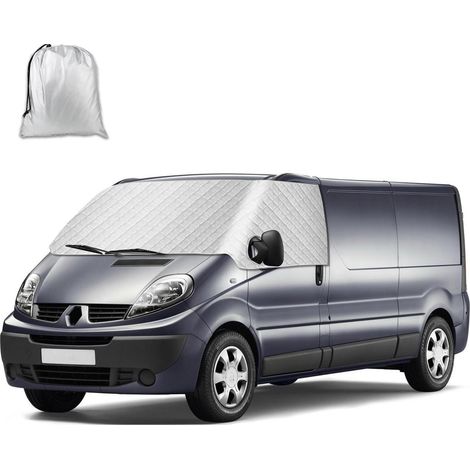 Bâche pare-brise pour Renault Trafic Opel Vivaro 2001-2014, protection toutes saisons, anti-UV, neige, givre (1/5)