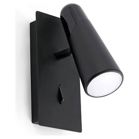 Lao Lampada Da Parete Nero Led 4,5W 3000K Marca Faro (1/3)