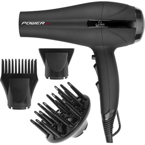 GA.MA Power Ion secador 2200 W Negro