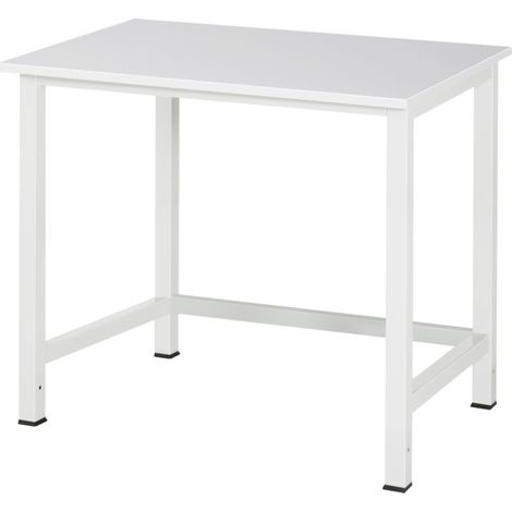 Table de travail Rau plateau mélaminé LxPxH 1000x800x825 mm (1/3)