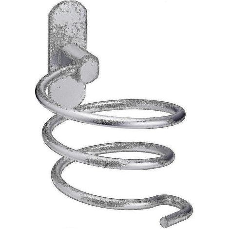 Free Punch Haartrocknerhalter, Spiralhaartrocknerhalter – Silber (1/3)