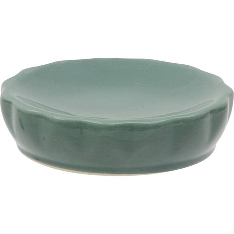 Porte-savon colorama en céramique d.11cm vert ficus - 5five