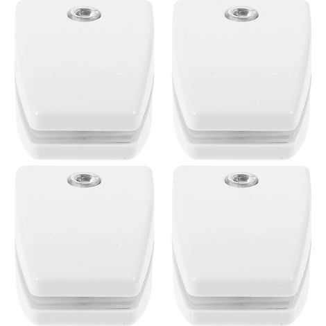 Clips pour panneaux de confidentialité de bureau, lot de 20, en ABS blanc, clips fiables (1/5)