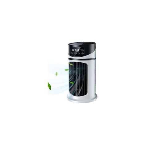 Refroidisseur d'air portable, chargement USB, ventilateur personnel, minuterie (1/5)