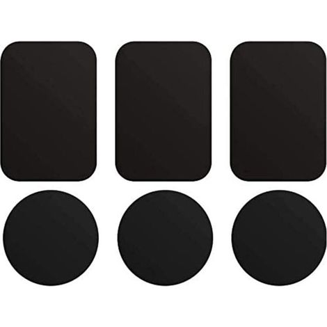 Metallplatten für magnetische Autohalterungen, mit Klebstoff für magnetische Handyhalterung (1/4)