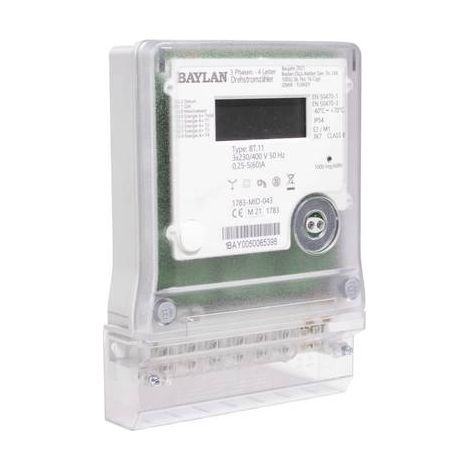 COUNTTEC BT11 MEDIDOR DE ENERGIA DIGITAL TRIFASICO 60 A CONFORME MEDIO: SI 1 PZA(S)