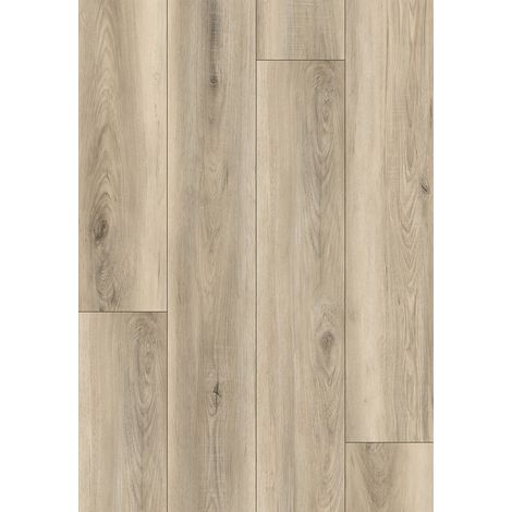 Mexen Nashville échantillon de panneaux vinyle 1240 x 182 mm SPC 6,5 mm, sous-couche IXPE 1,5 mm, 4 V-Fuga, Noyer - F1070-S (1/2)