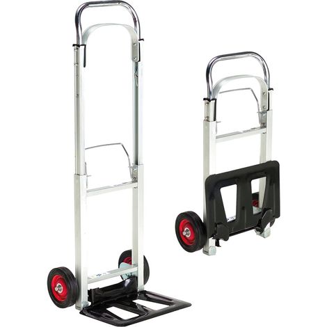 Diable LAMS roue pleine pliable aluminium HT1105B