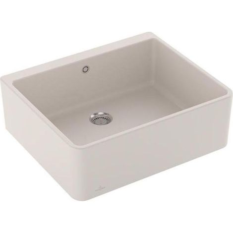 Villeroy & Boch V&B Spülstein 60 X 595x500mm Handbet. crema (1/3)