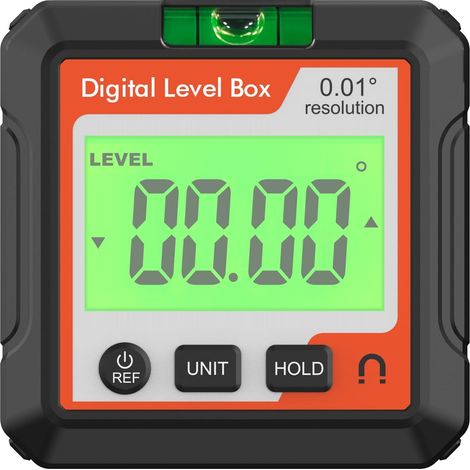 Digitale Wasserwaage, digitales Winkelmaß, Magnetfuß (1/5)