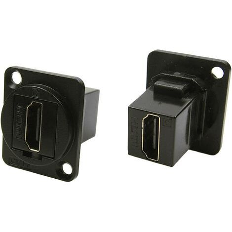 Prolongateur HDMI femelle vers HDMI femelle Cliff CP30200GMB 1 pc(s) S248031 (1/2)