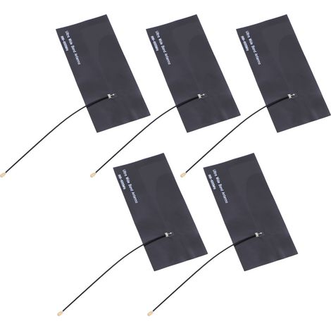 Lot 5 antennes internes 4G/3G/GSM/NB-IoT/GPRS/5G 15 DBI gain de stabilisation du signal, antenne souple FPC