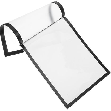 Reusable Black PVC Magnetic Self-Adhesive Photo Frame for Displaying Certificates and Photos in the Office or School, Easy Nail-Free Installation (1/5)
