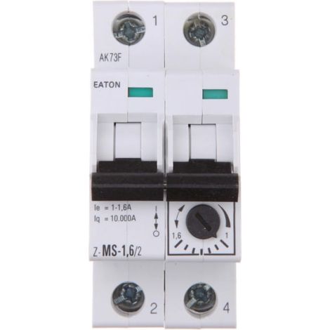Interruttore automatico per motori 2P 0,55kW 1-1,6A Z-MS-1.6/2 248394