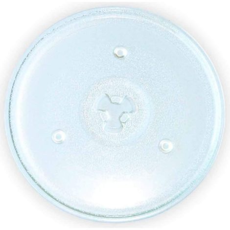 Plateau Micro-Ondes - 1 Pièce - Verre Trempé - Rotation Stable - Pour Électroménager Cuisine - Diamètre 27cm (1/5)