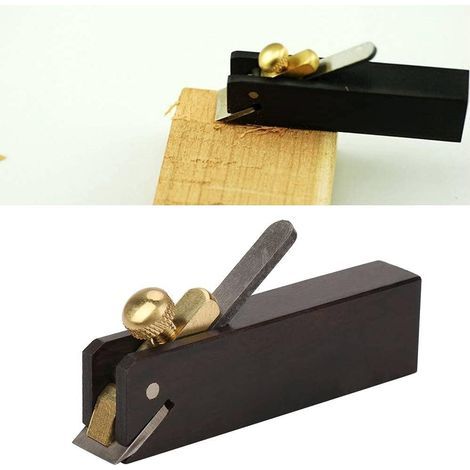 Linghhang – Mini-Ebenholzhobel für Hartholz – ergonomisches Schneidwerkzeug – sauberer Schnitt ohne Splitter – ideal für präzise Endbearbeitung (1/5)