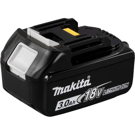 Batterie pour outil sans fil 18V Li-Ion LXT 3,0 Ah avec indicateur de charge - MAKITA BL1830B