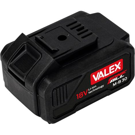 Batteria ricambio m-b 30 18v 3ah valex litio 18v trapano avvitatore multi one (1/5)