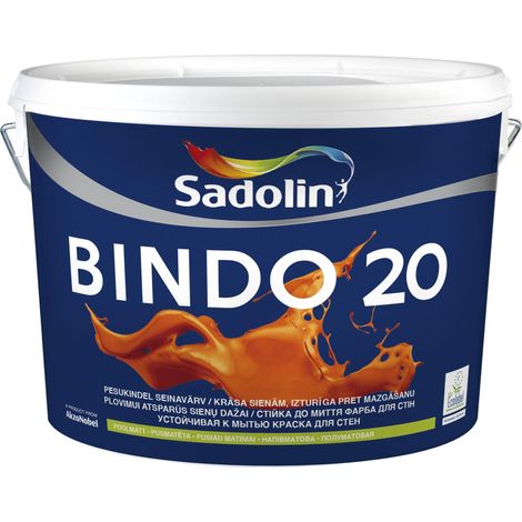Sadolin Bindo 20 BW peinture intérieure blanc 2,5 litres