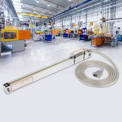 Règle linéaire 300mm 12" pour tour et fraiseuse, encodeur DRO numérique compatible JCS900-2AE/3AE, afficheur digital de mesure. (1/5)