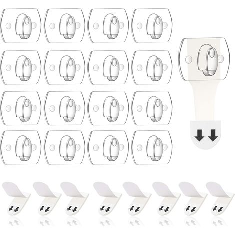 80 Pcs Accroche Tableau Sans Percer Crochets Adhésifs Muraux avec 80 Bandes Adhésives, Enlèvement Sans Dommage, Décoration Suspendus pour Guirlande Lumineuse, Cadres Photo (1/5)