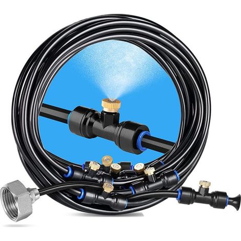Kit Arrosage Goutte à Goutte 9M 11 Buses Pulvérisateur Extérieur pour Jardin Terrasse Serre Irrigation (1/4)