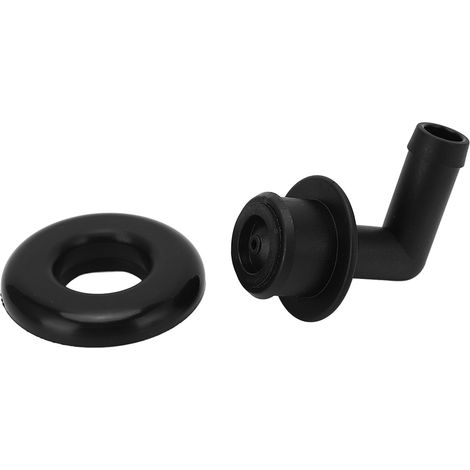Soupape PCV 47057 CCV coude de ventilation du carter avec couvercle de joint en caoutchouc, convient aux modèles Jeep Wrangler 1994-2006. (1/5)