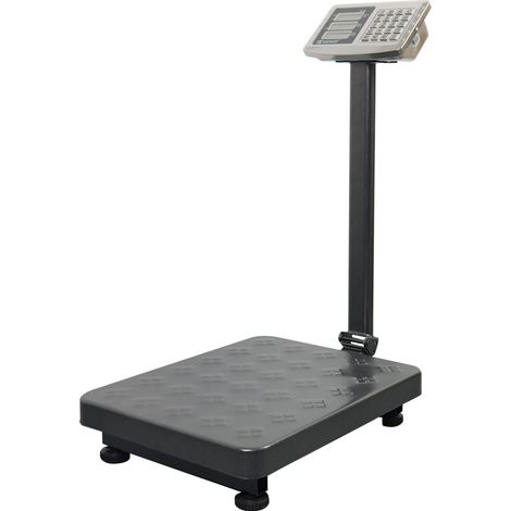 Bilancia a piattaforma, elettronica, piccola, funzione tara fino a 300 kg wAGPRO P300 (1/5)