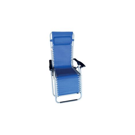 2 x C SEDIA SDRAIO MULTIPOSIZIONE GREEK BLUE