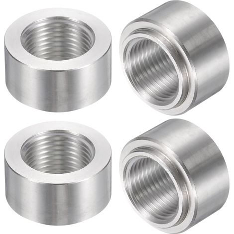 4pcs Raccord à Souder M16x1.5 Femelle 16.5mm OD 25mm Longueur (1/5)
