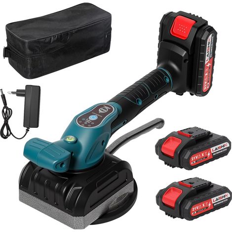 Vibrateur électrique sans fil pour carrelage - Ventouse de 200 kg, 5 vitesses, machine à poser le carrelage, outil électrique au lithium-ion (1/5)