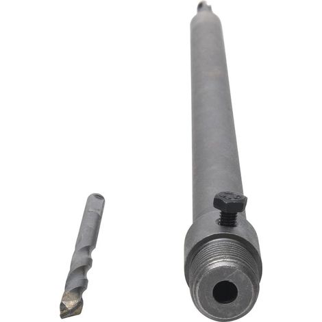 500-mm-SDS-Plus-Adapter + Spiralbohrer + Positionierschraube, für Betonlochsäge (1/5)