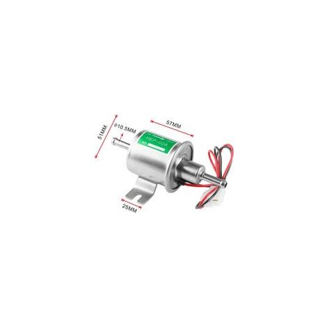 Universal Automotive Modifié HEP-02A 12V Heavy Duty Pumpe à carburant électrique Métal Pour Essence et diesel(argent) (1/5)
