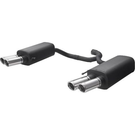 Silencieux Duplex Echappement Ulter Skoda Superb 2 Berline 08-15 2x70mm-36897262