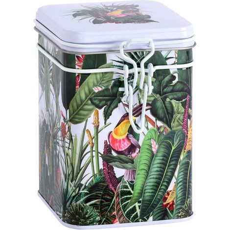 Petite boite Rainforest pour le thé Contenance 150 gr (1/2)