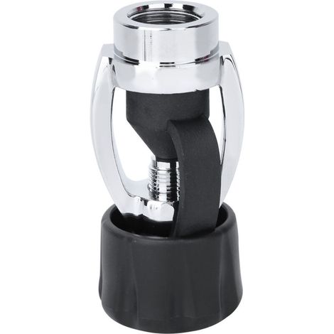 Adaptateur de Bouteille de Plongée Robuste, Connecteur de Remplissage DIN vers Yoke G5/8 pour Régulateur (1/5)