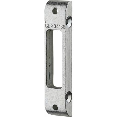 FERCO by THIRARD - Gâche auxiliaire à défoncer pour porte bois, haut et bas, 81x18x8.5mm, Secury auto, 9-34136-18-0-1 - FERCO by THIRARD