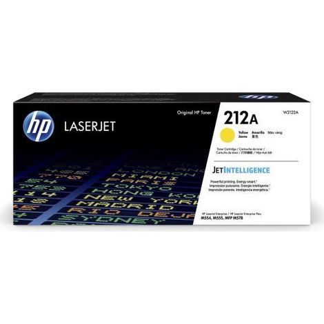 HP Cartouche de toner jaune 212A LaserJet authentique (1/5)