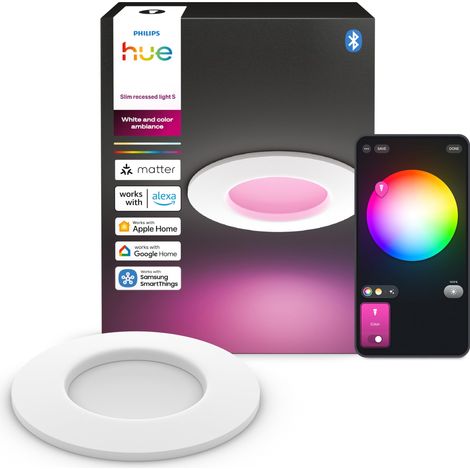 Spot Encastrable, 90mm, Pack de 1, Blanc (1/5)