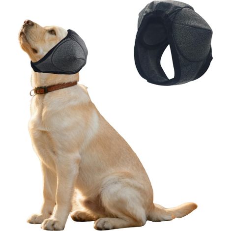 Protège-Oreilles pour Chiens Amélioré pour Réduction du Bruit, Élastique et Étanche pour Toilettage, Bain, Séchage (1/5)