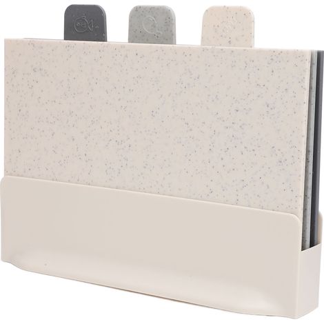 Planche à découper en plastique, 3 pièces, pour hacher en douceur les fruits et légumes multifonctionnels portables pour la cuisine à domicile. (1/5)